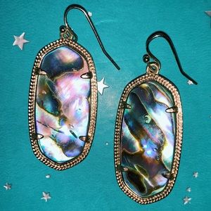 Kendra Scott Abalone Shell “Elle” Earrings